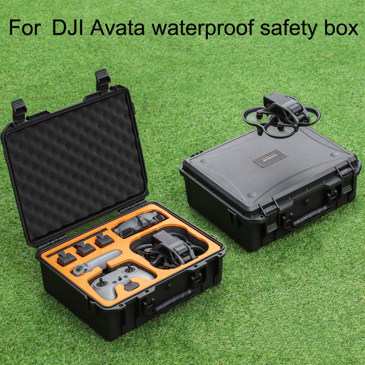 Funda de transporte Sunnylife AQX-9 para gafas voladoras impermeable de gran capacidad protectora para DJI Avata (negro) — i…