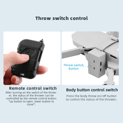 Anillo de boda Airdrop System, cebo de pesca,, lanzador de rescate de vida para DJI Mavic Mini / Mini 2 para DJI DJI Mavic M…