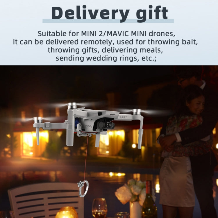 Anillo de boda Airdrop System, cebo de pesca,, lanzador de rescate de vida para DJI Mavic Mini / Mini 2 para DJI DJI Mavic M…