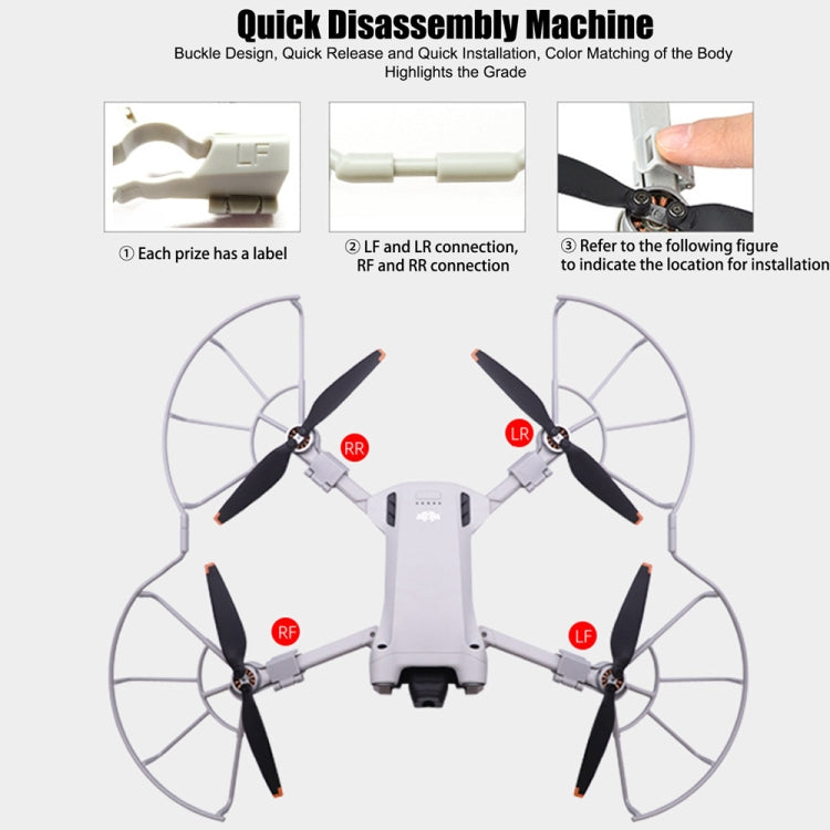 Anillo de protección anticolisión para palas de hélice para DJI Mini 3 Pro — imagen 5