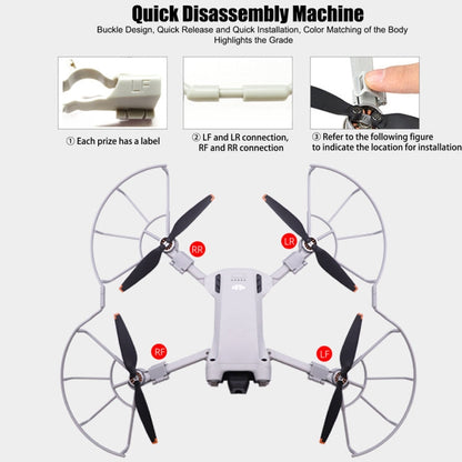 Anillo de protección anticolisión para palas de hélice para DJI Mini 3 Pro — imagen 5