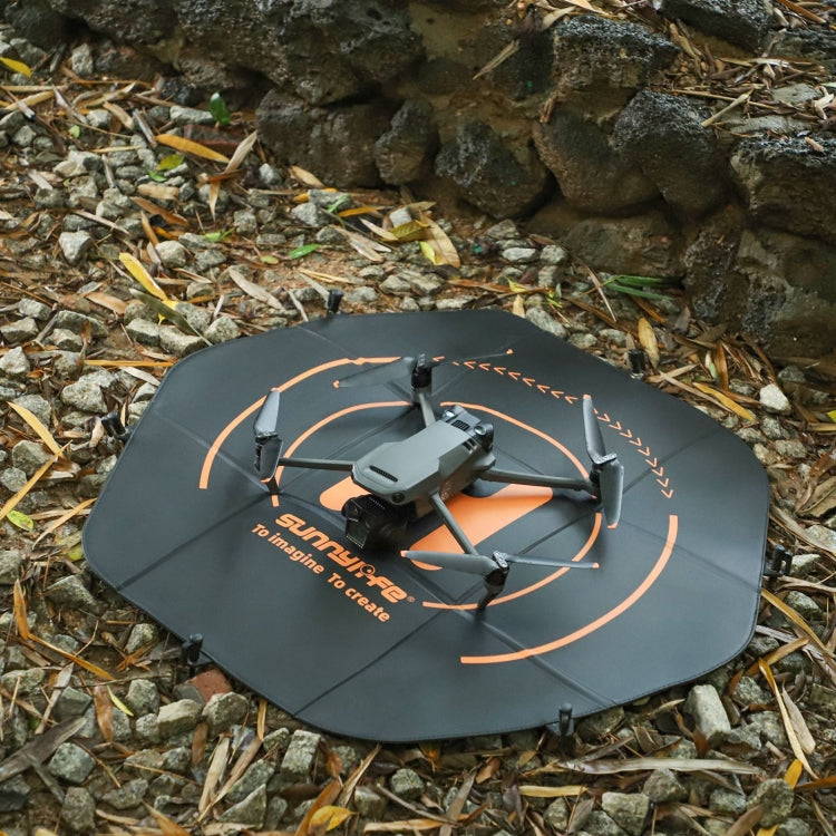 Sunnylife TJP11 80cm Hexagonal de doble cara plegable con puntas de tierra Dron delantal Universal