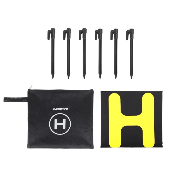Sunnylife TJP11 80cm Hexagonal de doble cara plegable con puntas de tierra Dron delantal Universal — imagen 2