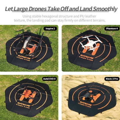 Sunnylife TJP10 110cm Hexagonal de doble cara plegable con puntas de tierra Dron delantal Universal — imagen 12