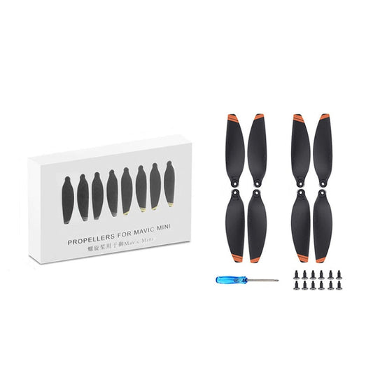 Hélice 4726F Wing Blade Dron Accesorios, Especificaciones: 2 pares Orange Edge para DJI Mavic Mini