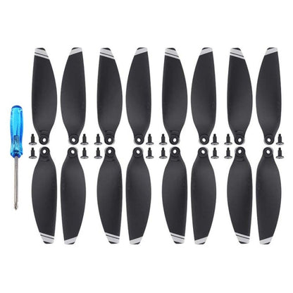 Hélice 4726F Wing Blade Dron Accesorios, Especificaciones: 4 pares Silver Edge para DJI Mavic Mini
