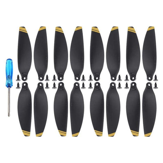 Hélice 4726F Wing Blade Dron Accesorios, Especificaciones: 4 pares Golden Edge para DJI Mavic Mini