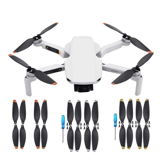 Hélice 4726F Wing Blade Dron Accesorios, Especificaciones: 4 pares Silver Edge para DJI Mavic Mini — imagen 2