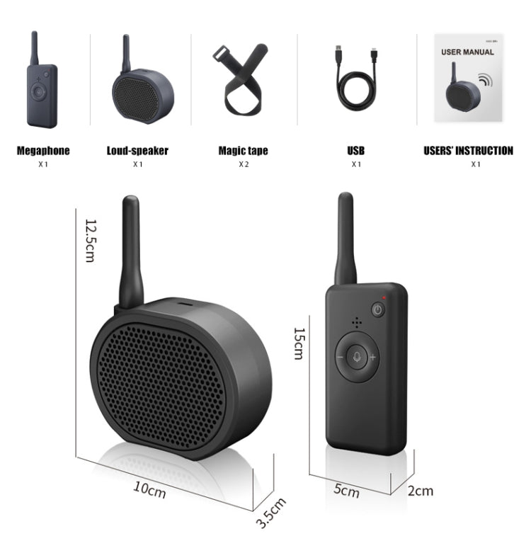 Mini Dron megáfono altavoz portátil inalámbrico 2KM Control para DJI Mavic 2 / Mavic Mini / Mavic Pro para DJI DJI Mavic 2,……