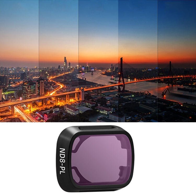 Filtro de vidrio BRDRC protector, Estilo: Filtro ND8-PL para DJI Mini 3 Pro