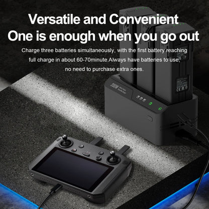 Batería de 3 Serie LKTOP 200W Cargador de canales Enchufe de EE. UU para DJI Mavic 3 — imagen 7