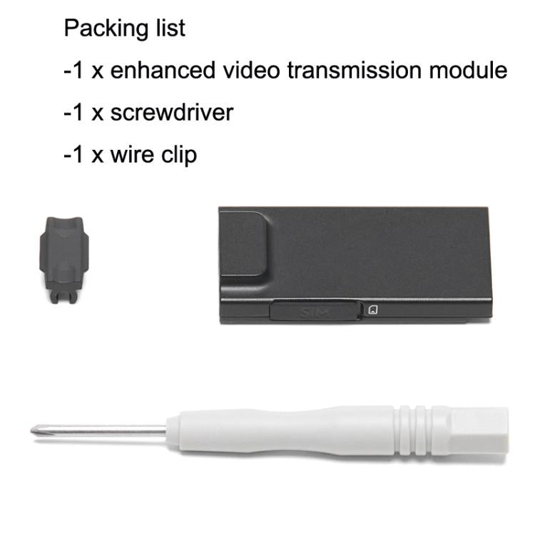 Módulo de transmisión de imagen mejorada Original para DJI Air 3 (negro) — imagen 4