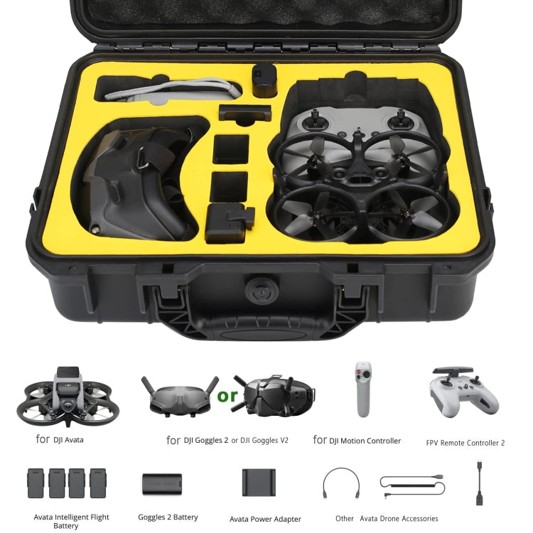 Bolsa de Almacenamiento Estuche protector portátil Compatible FPV Controller 2 Black para DJI Avata — imagen 2