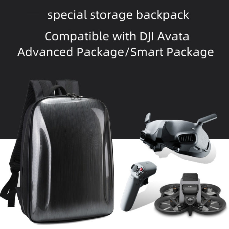 Bolsa de almacenamiento Bolsa de hombro impermeable de carcasa dura Mochila para DJI Avata (forro de EVA amarillo) — imagen 5