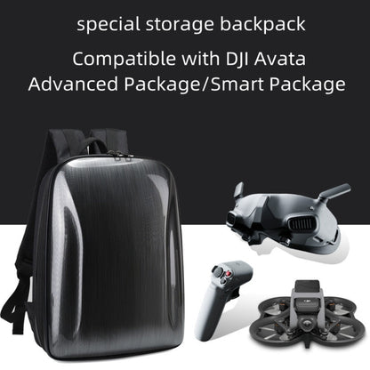 Bolsa de almacenamiento Bolsa de hombro impermeable de carcasa dura Mochila para DJI Avata (forro de EVA amarillo) — imagen 5