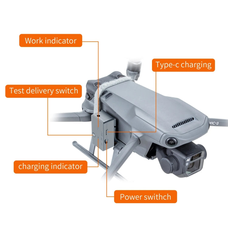 3/3 Classic / 3 Cine Lanzador de brazo robótico Lanzador aéreo para DJI Mavic 3 Pro — imagen 4
