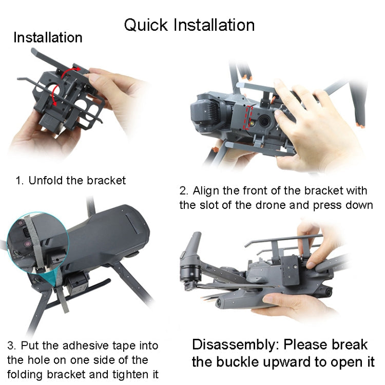 3/3 Classic / 3 Cine Lanzador de brazo robótico Lanzador aéreo para DJI Mavic 3 Pro — imagen 5