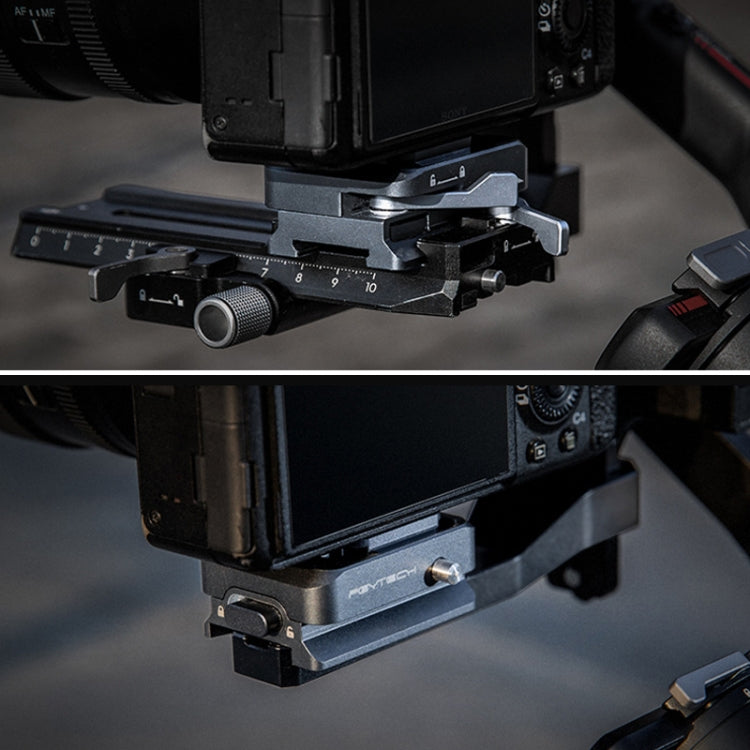 Base de cardán de placa Mini/ PGYTECH de liberación rápida para DJI RSC 2 / RS 3 Pro (P-RH-167) para DJI DJI RSC 2, DJI RS 3…