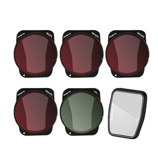 Filtro RCSTQ impermeable de revestimiento multicapa, especificaciones: ND-PL8/16/32/64 +UV +CPL 6 en 1 para DJI Air 3