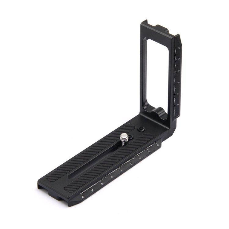 Soporte Universal en forma de L para cámara Placa de liberación rápida para estabilizadores /, especificación: L-450 negro p…