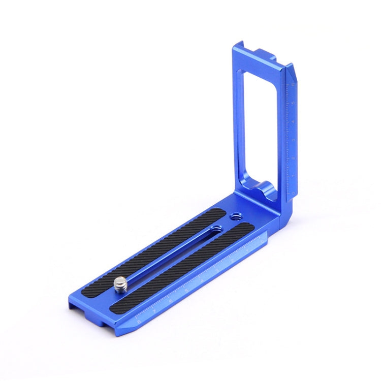 Soporte Universal en forma de L para cámara Placa de liberación rápida para estabilizadores /, especificación: L-450 azul pa…