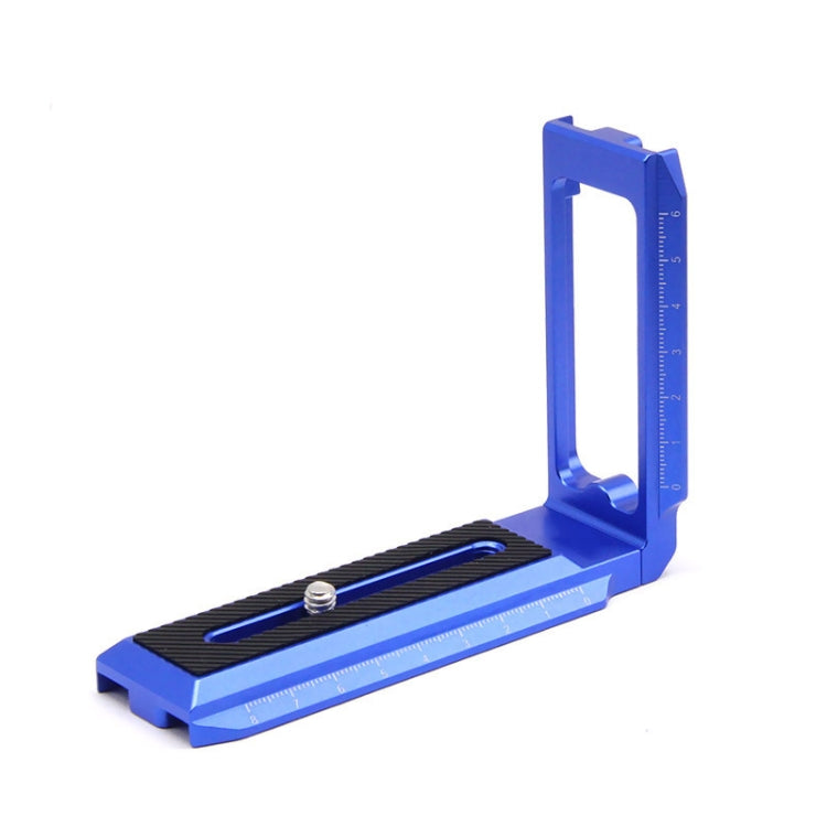 Soporte Universal en forma de L para cámara Placa de liberación rápida para estabilizadores /, especificación: L-440 Azul pa…