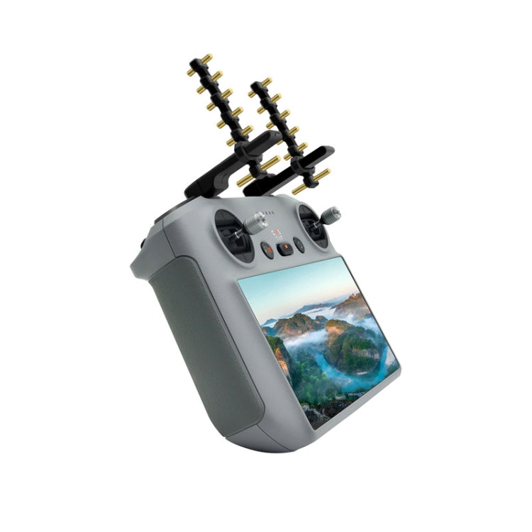Antena Dron RC 2 Control remoto Amplificador de señal de Yagi para DJI Mini 4 Pro / Air 3 (negro) para DJI DJI Mini 4 Pro, D…