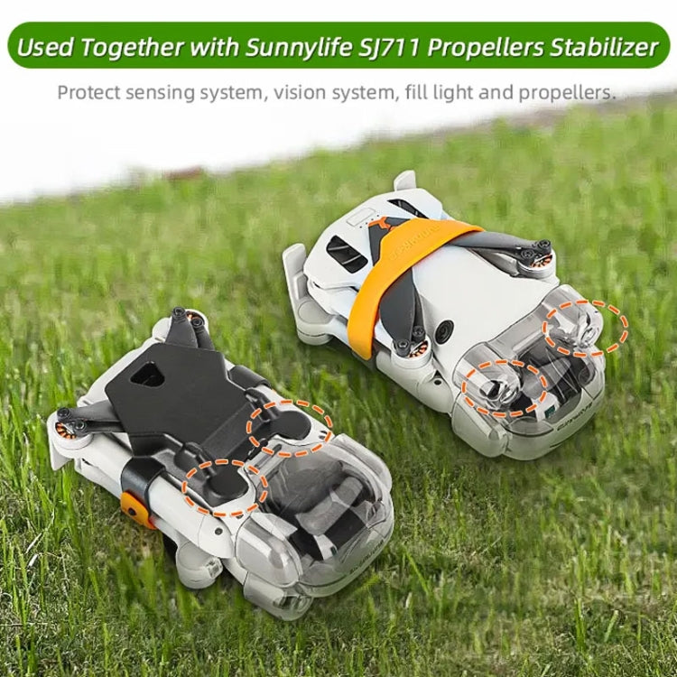 Sunnylife N4P-G710 para DJI Mini 4 Pro (gris transparente) — imagen 8
