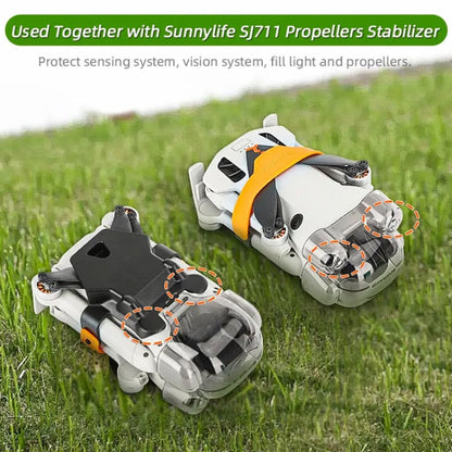 Sunnylife N4P-G710 para DJI Mini 4 Pro (gris transparente) — imagen 8