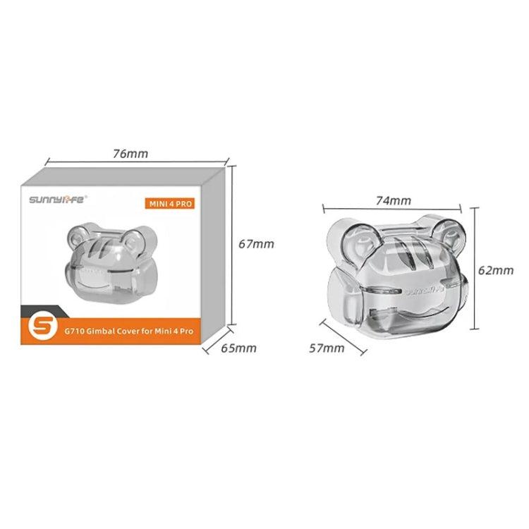 Sunnylife N4P-G710 para DJI Mini 4 Pro (gris transparente) — imagen 9