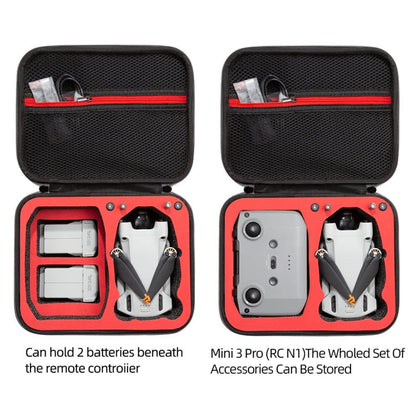 Kit Bag Dron Bolsa de almacenamiento portátil para DJI Mini 3 Pro (rojo) — imagen 7