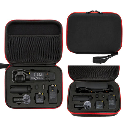 Bolsa de almacenamiento Bolso de bolsillo para cámara para DJI Osmo Pocket 3 (carcasa negra interior negro)