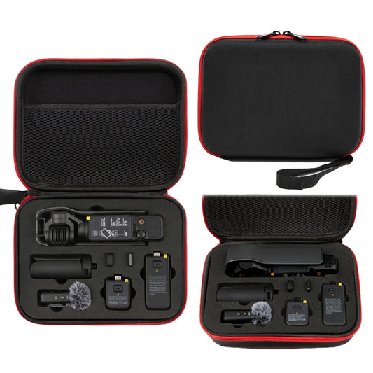 Bolsa de almacenamiento Bolso de bolsillo para cámara para DJI Osmo Pocket 3 (carcasa negra interior negro)