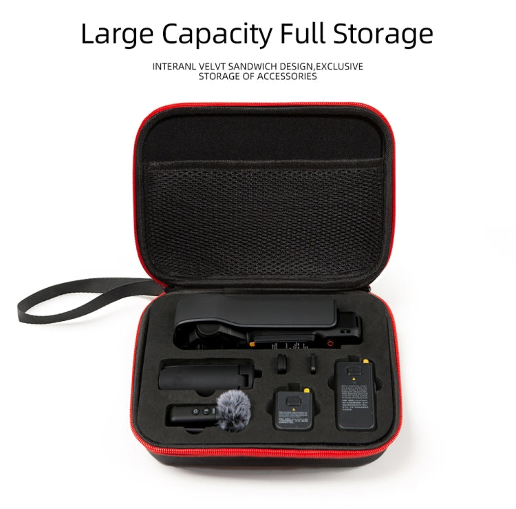 Bolsa de almacenamiento Bolso de bolsillo para cámara para DJI Osmo Pocket 3 (carcasa negra interior negro) — imagen 7