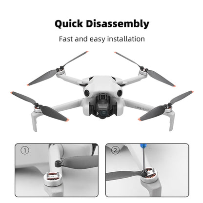 Hélice de Dron 2 pares de palas de 6030F accesorios piezas de repuesto para DJI Mini 4 Pro — imagen 5