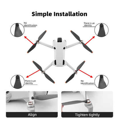 Hélice de Dron 2 pares de palas de 6030F accesorios piezas de repuesto para DJI Mini 4 Pro — imagen 10