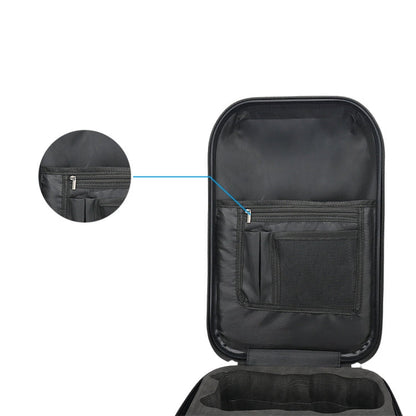 Bolsa de Almacenamiento Dron Mochila de fibra de carbono, especificaciones: estilo cepillado para DJI Mini 4 Pro — imagen 5