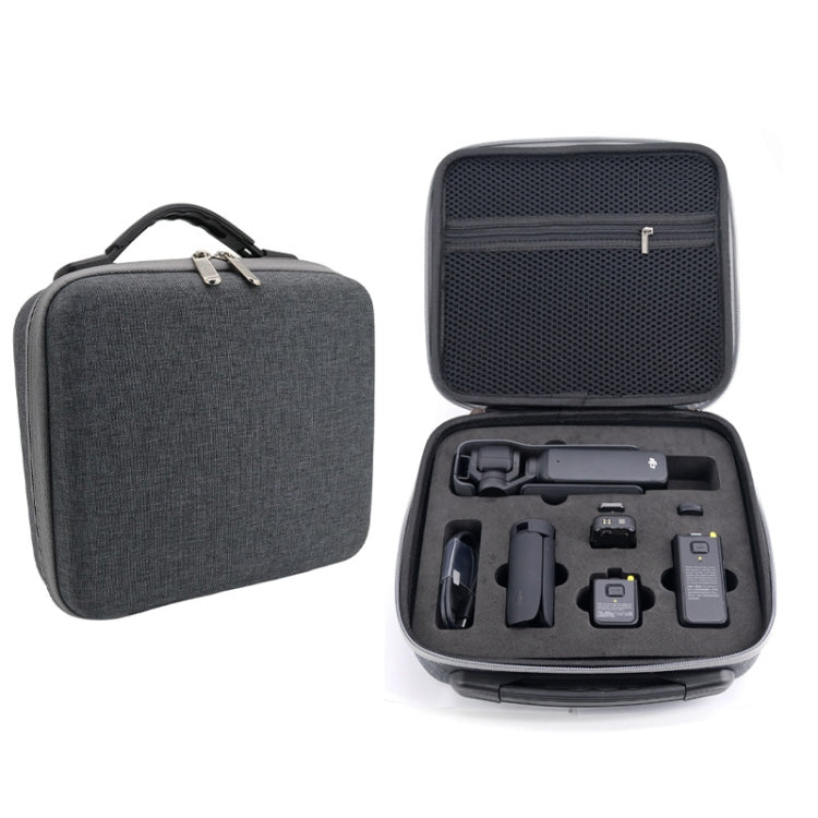 Bolsa de almacenamiento Para cámara de acción todo en uno Embrague de mano para DJI Osmo Pocket 3 (gris)