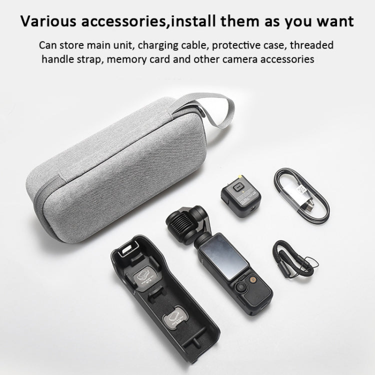 Bolsa de almacenamiento Pocket 3 Estuche de transporte Caja protectora (gris estándar) — imagen 5