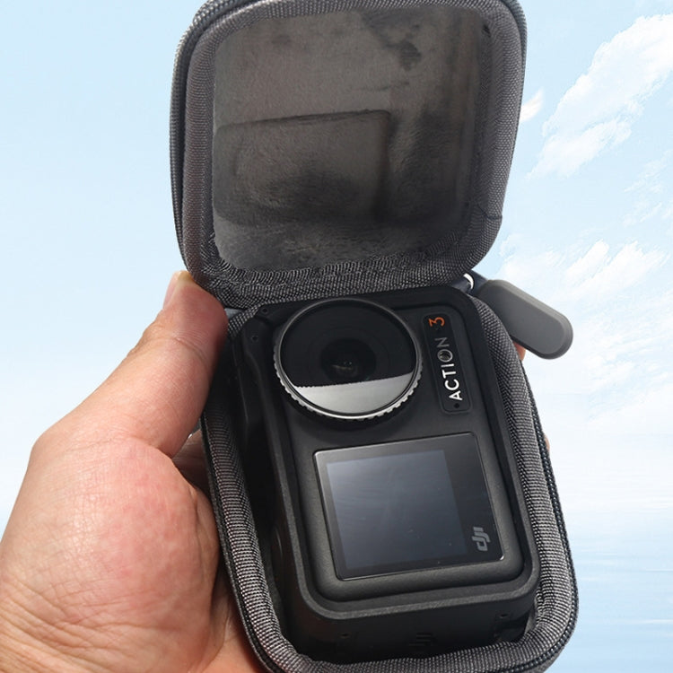 Bolsa de almacenamiento Para Insta360 Ace Pro / Action 4/ Action 3 protectora (negra) — imagen 6