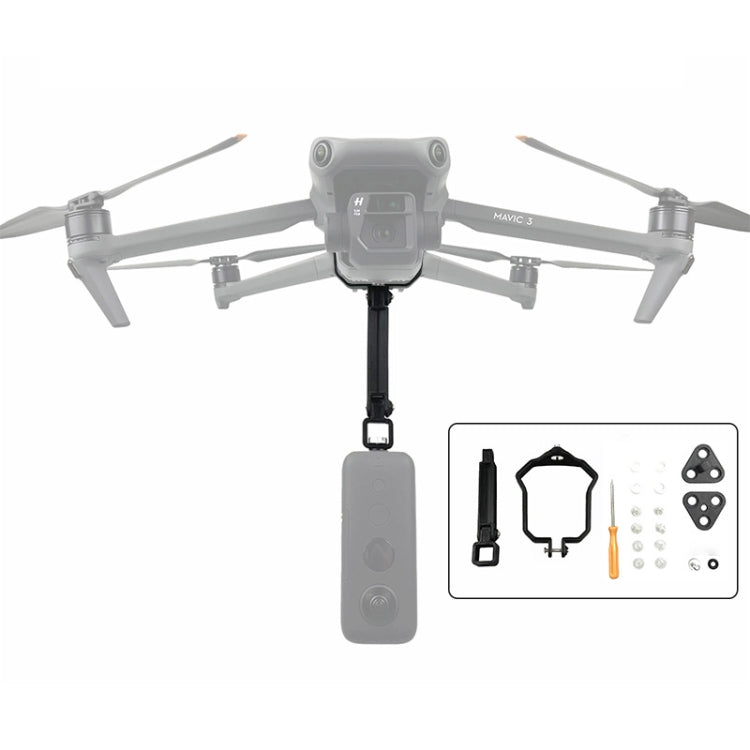 Soporte de montaje 3/3 Classic / 3 Cine Universal para cámara deportiva panorámica para DJI Mavic 3 Pro — imagen 2