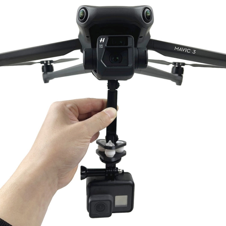 Soporte de montaje 3/3 Classic / 3 Cine Universal para cámara deportiva panorámica para DJI Mavic 3 Pro — imagen 5