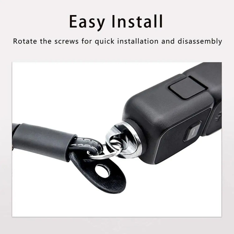 Correa de mano Cámara Gimbal Accesorios estabilizadores de mano Correa de muñeca para DJI Osmo Pocket 3 (negro) — imagen 6