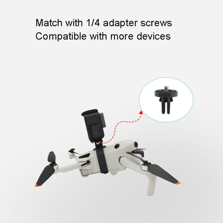 Soporte de expansión superior 1/4 tornillos para accesorios de trípode para DJI Mini 4 Pro / Mini 3 Pro para DJI DJI Mini 4……