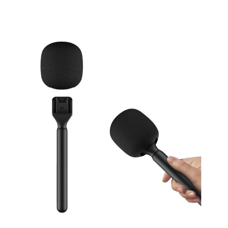 Micrófono Mango de entrevista de (negro) — imagen 2