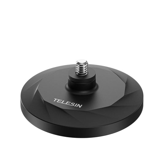 Base magnética TELESIN con interfaz de 1/4 pulgadas para cámara Pocket 3/Insta360 y teléfonos inteligentes sin Base de vento…