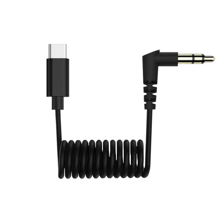 Cable adaptador de audio USB-C / Type-C a TRS macho de 3,5 mm para DJI Osmo Pocket 3 / Osmo Action 4 (negro) para DJI DJI Os…