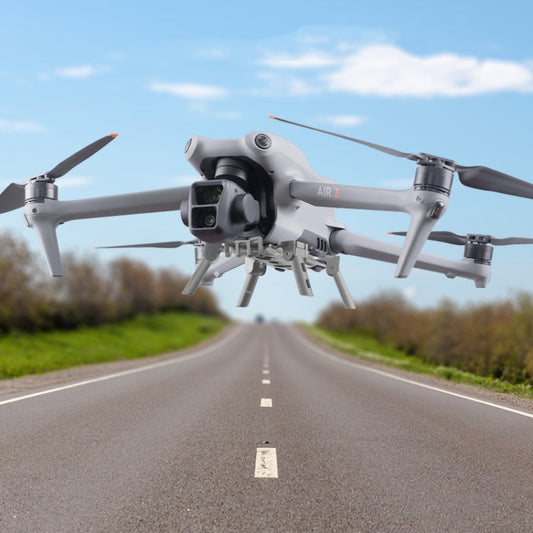 Soporte de extensión Tren de aterrizaje elevado Protección del cuerpo plegable a prueba de caídas y choques para DJI Air 3 (…
