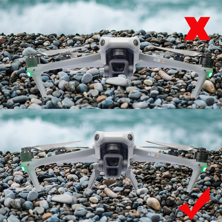 Soporte de extensión Tren de aterrizaje elevado Protección del cuerpo plegable a prueba de caídas y choques para DJI Air 3 (…