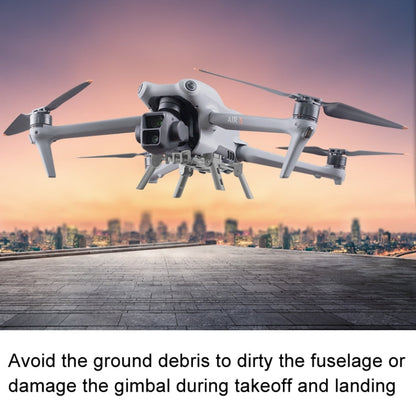 Soporte de extensión Tren de aterrizaje elevado Protección del cuerpo plegable a prueba de caídas y choques para DJI Air 3 (…
